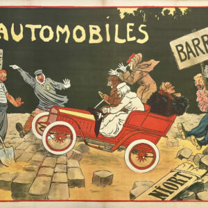 AFFICHES ANCIENNES - Publicité -Automobiles Barré – Walter Thor – 1902