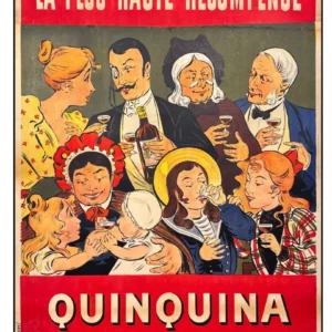 AFFICHES ANCIENNES - Publicité -Quinquina Dubonnet – Eugène Ogé – 1900