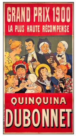 AFFICHES ANCIENNES - Publicité -Quinquina Dubonnet – Eugène Ogé – 1900