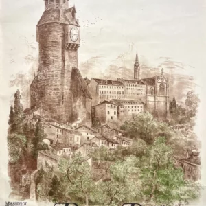 ALTE PLAKATE – Werbung – Bar-le-Duc – A. Robida – [1900]