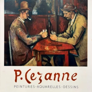 AFFICHES ANCIENNES - Publicité -Cezanne au Musée Granet – Cezanne – 1953