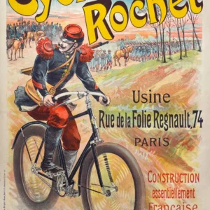 AFFICHES ANCIENNES - Publicité -Cycle Rochet – Lucien Lefèvre – 1893