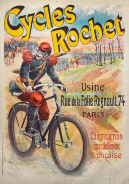 AFFICHES ANCIENNES - Publicité -Cycle Rochet – Lucien Lefèvre – 1893