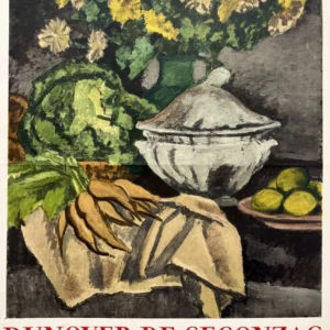 AFFICHES ORIGINALES - Spectacle &amp; Évènements - Dunoyer de Segonzac à la Galerie Charpentier – 1960