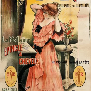ALTE PLAKATE – Werbung – L’Eclair – Der Eid von Orisini – Tichon – 1892