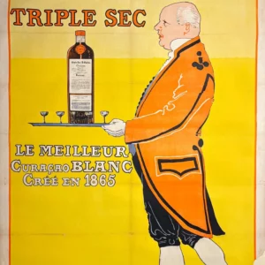 AFFICHES ORIGINALES - Publicité - Guillot Triple Sec – Henri Goussé – 1899