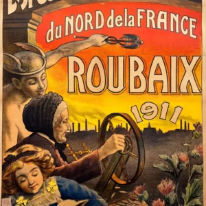 AFFICHES ANCIENNES - Publicité - Roubaix – J. Bargeron – 1911