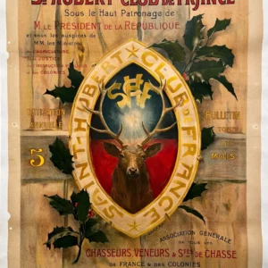 AFFICHES ANCIENNES - Publicité - St Hubert – Club de France – Carrey – [1920]