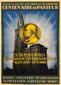AFFICHES ANCIENNES - Publicité - Strasbourg – A. Beck – 1923