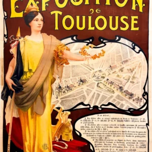 AFFICHES ANCIENNES - Publicité - Toulouse – Anonyme – 1908