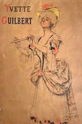 AFFICHES ANCIENNES - Publicité - Yvette Guilbert – Maurice Neumont – 1905