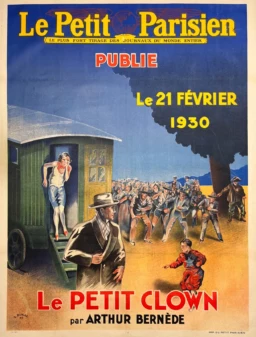 AFFICHES ANCIENNES - Spectacle - Le Petit Parisien – E.Borloz – 1930