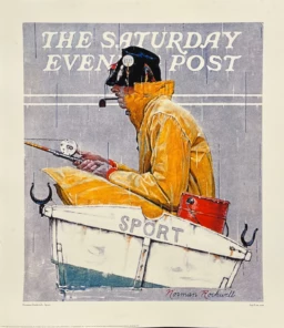 AFFICHES ANCIENNES - Sports - Giclée By Curtis Publishing – N. Rockwell – [2000]