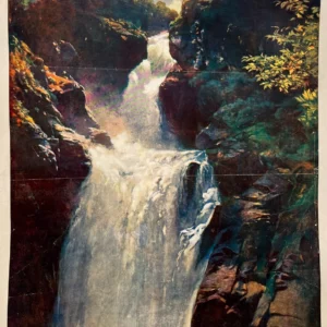 AFFICHES ANCIENNES - Tourisme -Gimel-les-Cascades – G. Vullier – 1906