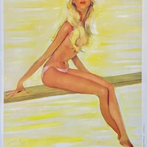 AFFICHES ORIGINALES - Tourisme - Monte-Carlo – Jean-Gabriel Domergue – [1950]