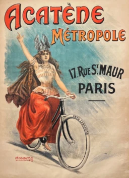 AFFICHES ORIGINALES - Publicité - Acatène Métropole – Tichon – [1900]