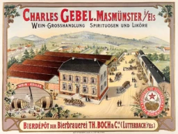 AFFICHES ORIGINALES - Publicité - Brasserie de Lutterbach – Anonyme – [1900]