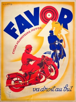 AFFICHES ORIGINALES - Publicité - Favor – L. Matthey – [1920]