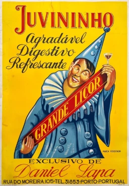 AFFICHES ORIGINALES - Publicité - Juvininho – Anonyme – 1962