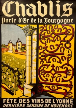 AFFICHES ORIGINALES - Spectacle & Évènements - Fête de Vins de l’Yonne – Anonyme – [1940]