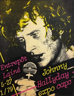 AFFICHES ORIGINALES - Spectacle & Évènements - Johnny Hallyday – Anonyme – 1979