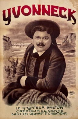 AFFICHES ORIGINALES - Spectacle & Évènements - Yvonneck – Chanteur Populaire – A.Dupuis – [1920]