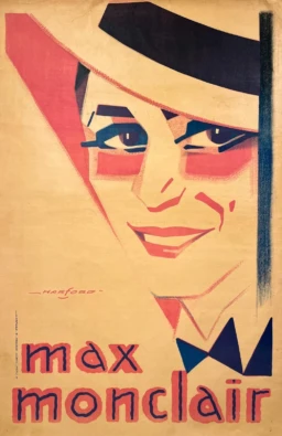 AFFICHES ORIGINALES - Théâtre - Max Monclair – Harford – [1930]