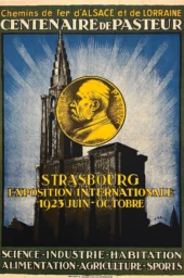 AFFICHES ORIGINALES - Tourisme - Strasbourg – A. Beck – 1923