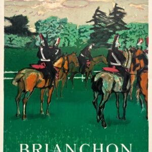 AFFICHES ANCIENNES - Beaux-Arts - Brianchon a la Galerie Alfred Daber – Affiche Expo Litho Mourlot 1954