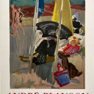 AFFICHES ANCIENNES - Beaux-Arts - André Planson à la Galerie André Weil – Affiche Expo Litho Mourlot 1970