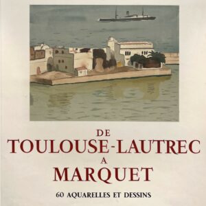 AFFICHES ANCIENNES - Beaux-Arts - Toulouse-Lautrec à Marquet, Galerie Bernheim – Affiche Expo Litho Mourlot 1961