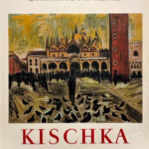ALTE PLAKATE – Bildende Kunst – Kischka in der Galerie Drouant – Ausstellungsplakat, Lithografie von Mourlot, 1959