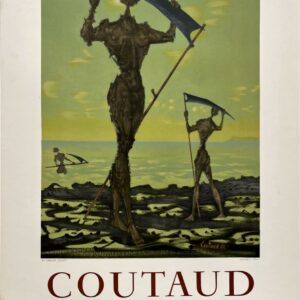 AFFICHES ANCIENNES - Beaux-Arts - Coutaud à la Galerie André Weil – Affiche Expo Litho Mourlot 1962