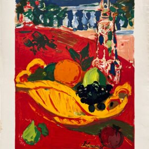 ALTE PLAKATE – Bildende Kunst – Salon des Tuileries im Musée Galliéra – Ausstellungsplakat, Lithografie von Mourlot, 1962