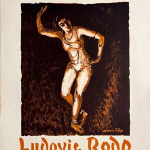 VINTAGE POSTERS - Fine Arts - Ludovic Rodo at the Galerie André Maurice – Exhibition Poster: Litho L. Détruit [1955]