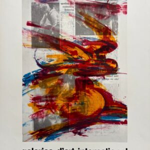 VINTAGE POSTERS - Fine Arts - Tomislav at the International Art Gallery – 1984 Lithography Exhibition Poster