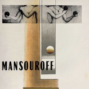 VINTAGE POSTERS - Fine Arts - Mansouroff at Galerie D. Gervis – Poster for the Clot Bramsen Lithography Exhibition, 1968