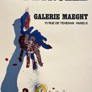 AFFICHES ANCIENNES - Beaux-Arts - Rebeyrolle à la Galerie Maeght – Affiche Expo Litho Arte 1697