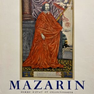 AFFICHES ANCIENNES - Beaux-Arts - Mazarin, Exposition à la Bibliothèque Nationale – Affiche Expo Litho 1961