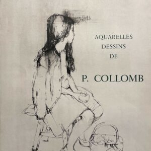 ALTE PLAKATE – Bildende Kunst – P. Collomb in der Galerie Sagot-Le Garrec – Plakat zur Lithografie-Ausstellung HFB 1965