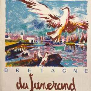 ALTE PLAKATE – Bildende Kunst – Von Janerand in der Galerie Iris – Plakat zur Lithografie-Ausstellung L. Détruit 1961