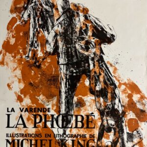 ALTE PLAKATE – Bildende Kunst – „La Phoebé de La Varende“ bei René Kieffer – Ausstellungsplakat Litho Deprest 1968