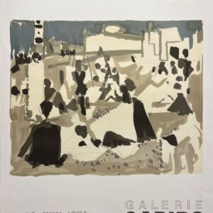 VINTAGE POSTERS - Fine Arts - Garbell at the Sapiro Gallery – Exhibition Poster: Lithographs by Guillard, Gourdon & Co., 1974