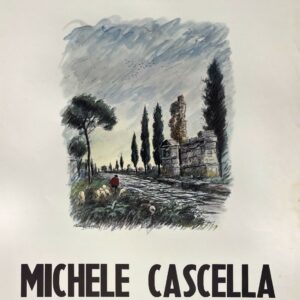 AFFICHES ANCIENNES - Beaux-Arts - Michele Cascella à la Galerie André Weil – Affiche Expo Litho 1964