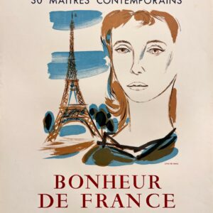 AFFICHES ANCIENNES - Beaux-Arts - 30 Maîtres Contemporains – Affiche Expo Litho Mourlot 1958
