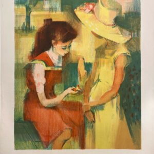 AFFICHES ANCIENNES - Beaux-Arts - Collomb à la International Galleries Chicago – Affiche Expo Litho Mourlot 1964