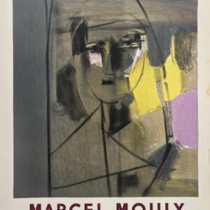 VINTAGE POSTERS - Fine Arts - Marcel Mouly at Galerie Berri – Lardy et Cie – 1958 Litho Mourlot Exhibition Poster