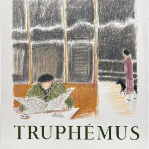AFFICHES ANCIENNES - Beaux-Arts - Truphémus à la Galerie Kriegel – Affiche Expo Litho Mourlot 1974
