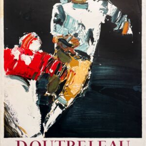 AFFICHES ANCIENNES - Beaux-Arts - Doutreleau à la Galerie de Paris – Affiche Expo Litho Mourlot 1970