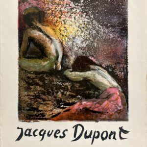 AFFICHES ANCIENNES - Beaux-Arts - Jacques Dupont à la Galerie Lucie Weill – Affiche Expo Litho Mourlot 1967